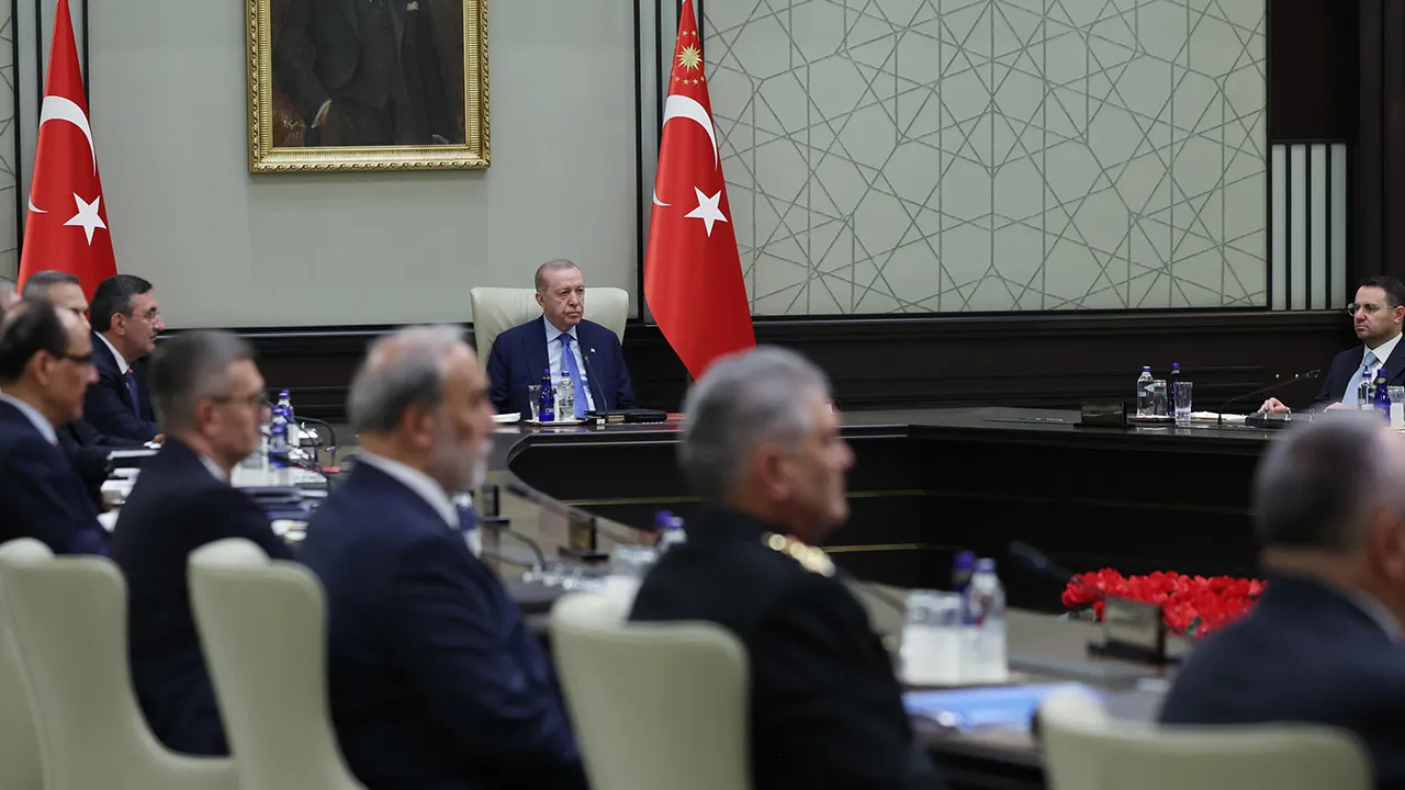MGK toplantısı Cumhurbaşkanı Erdoğan başkanlığında başladı