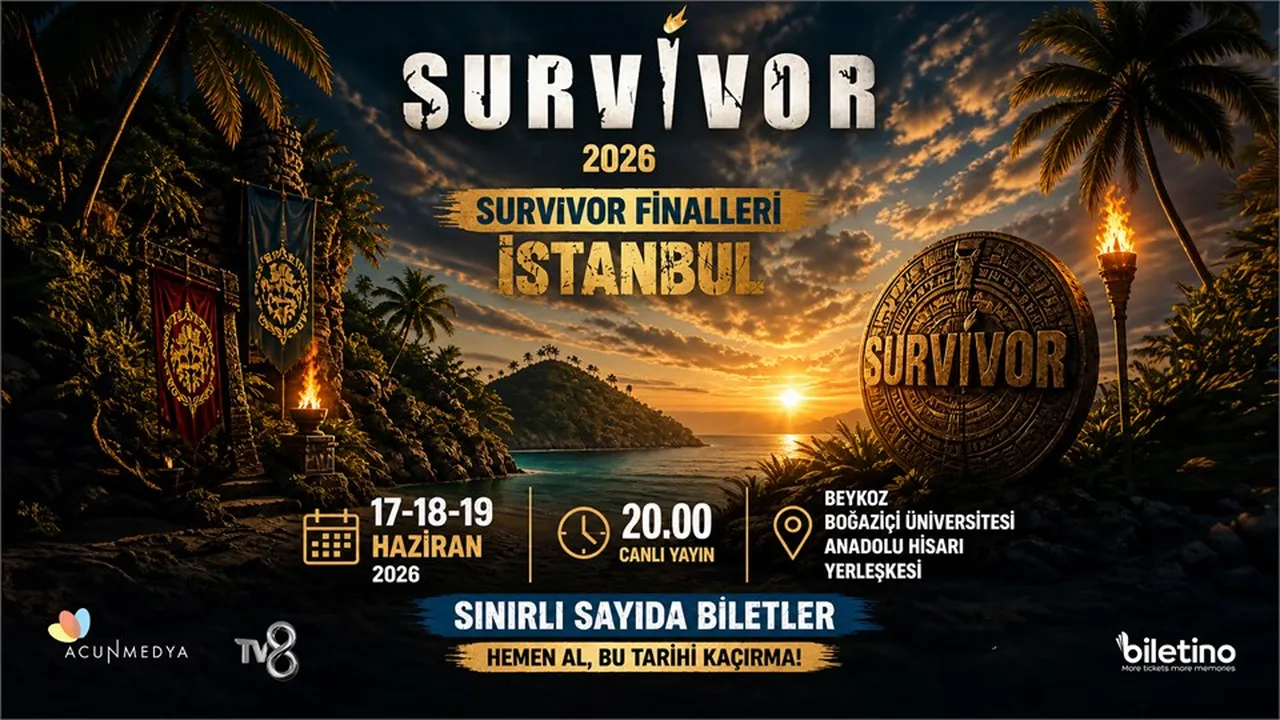 Survivor İstanbul finali nerede, final bileti kaç TL, canlı yayın nerede çekiliyor? Büyük final 19 Haziran Cuma günü!