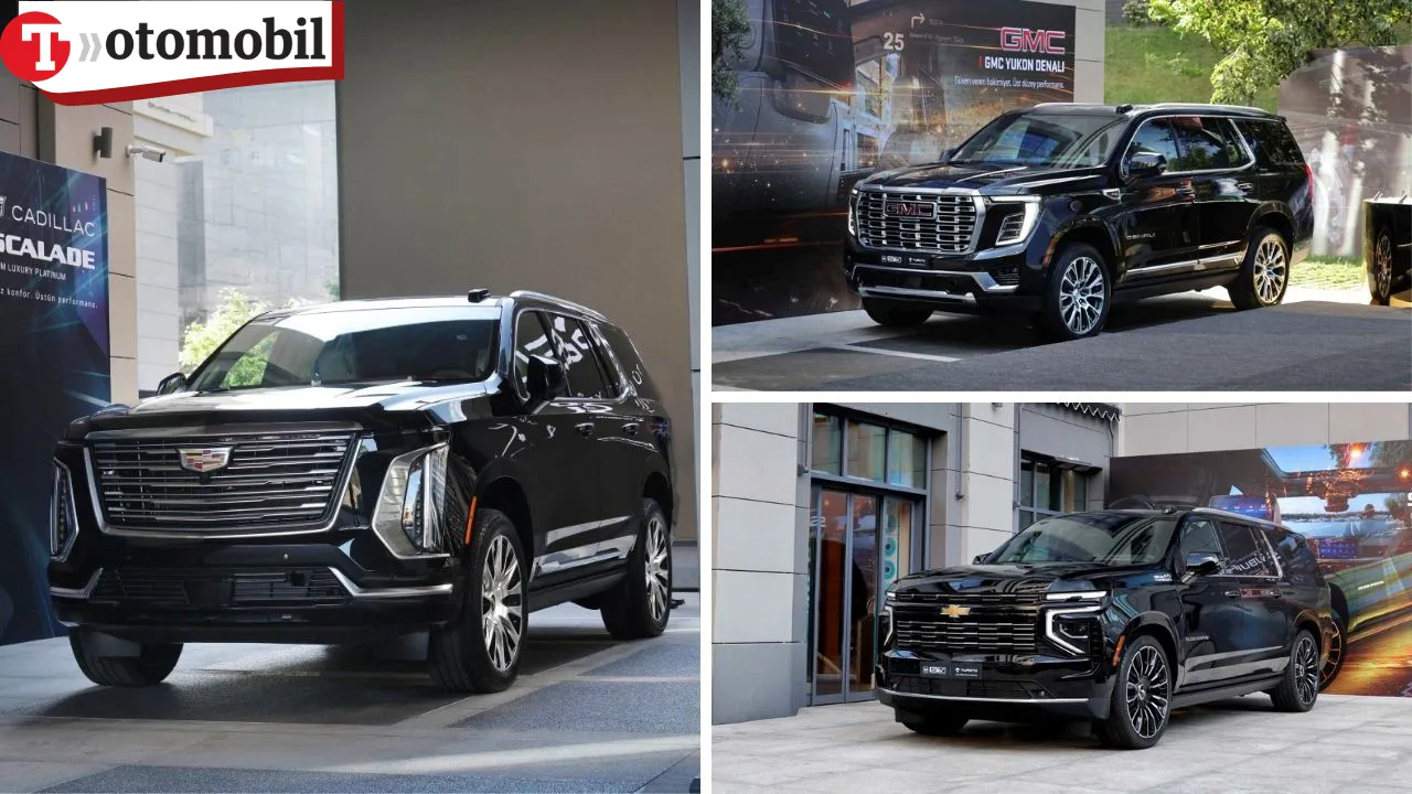 Amerikan devleri resmen Türkiye’de: Escalade, Tahoe ve Suburban fiyatları belli oldu