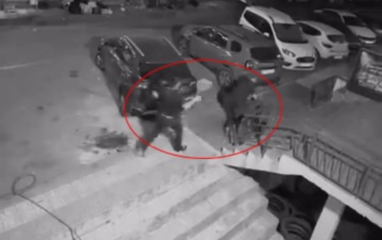 Diyarbakır'da lastik ve kriko hırsızlığı kamerada! 2 çocuk aranıyor