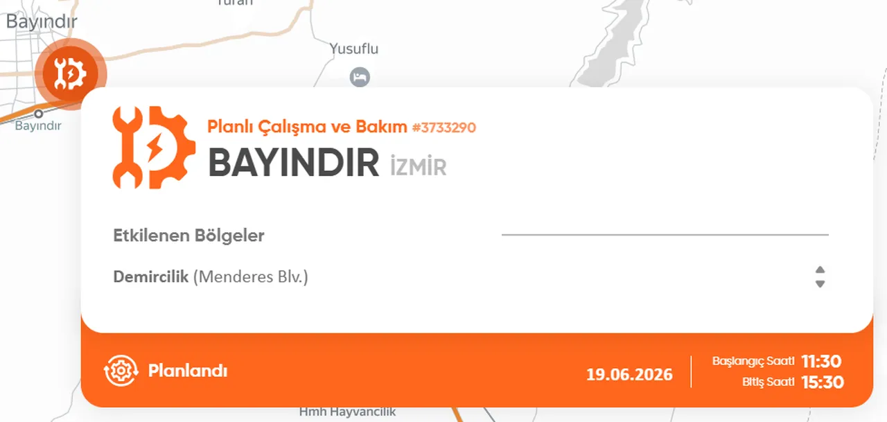 İzmirin birçok ilçesinde elektrik kesintisi... Elektrikler ne zaman gelecek? GDZ kesinti programı