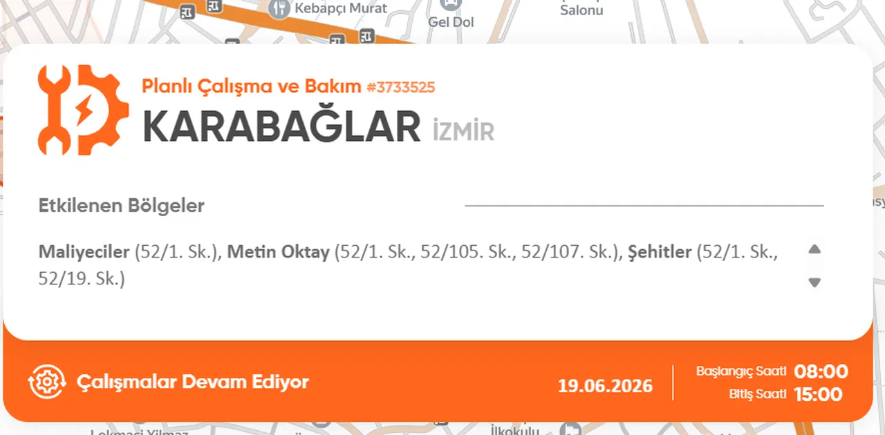 İzmirin birçok ilçesinde elektrik kesintisi... Elektrikler ne zaman gelecek? GDZ kesinti programı