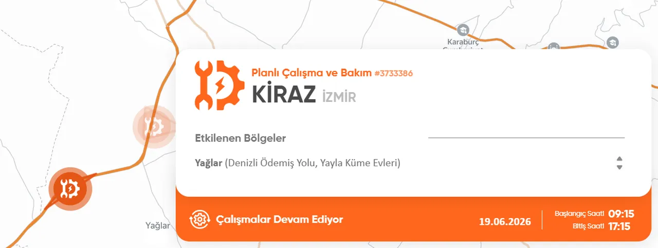 İzmirin birçok ilçesinde elektrik kesintisi... Elektrikler ne zaman gelecek? GDZ kesinti programı