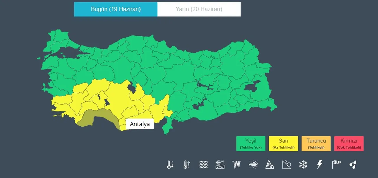 Meteoroloji uyardı, 15 kent için sağanak alarmı! Sarı kod verildi