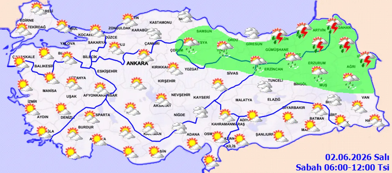 Bahar havası teğet geçti! Meteoroloji 21 ili uyardı, gök gürültülü sağanak geliyor