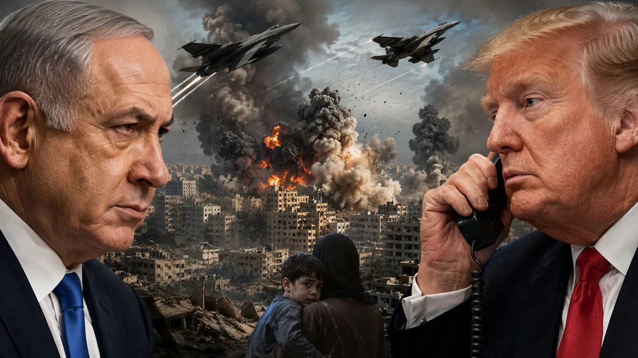 Gözünü Beyrut'a dikti, katliam talimatı verdi! Netanyahu'ya Trump freni