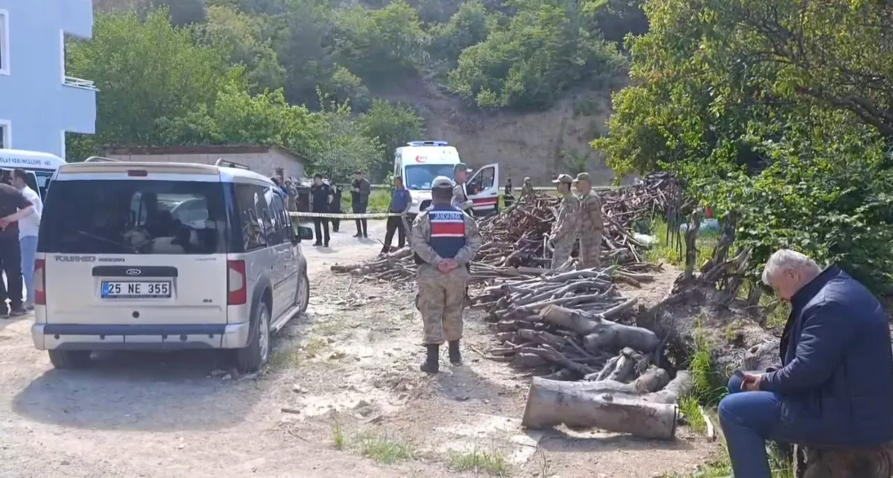Gümüşhanede kan donduran cinayet! Karısını odunla döverek öldürdü