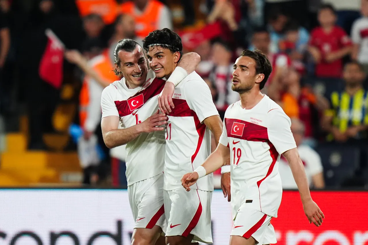 Can Uzun'un gol sevinci