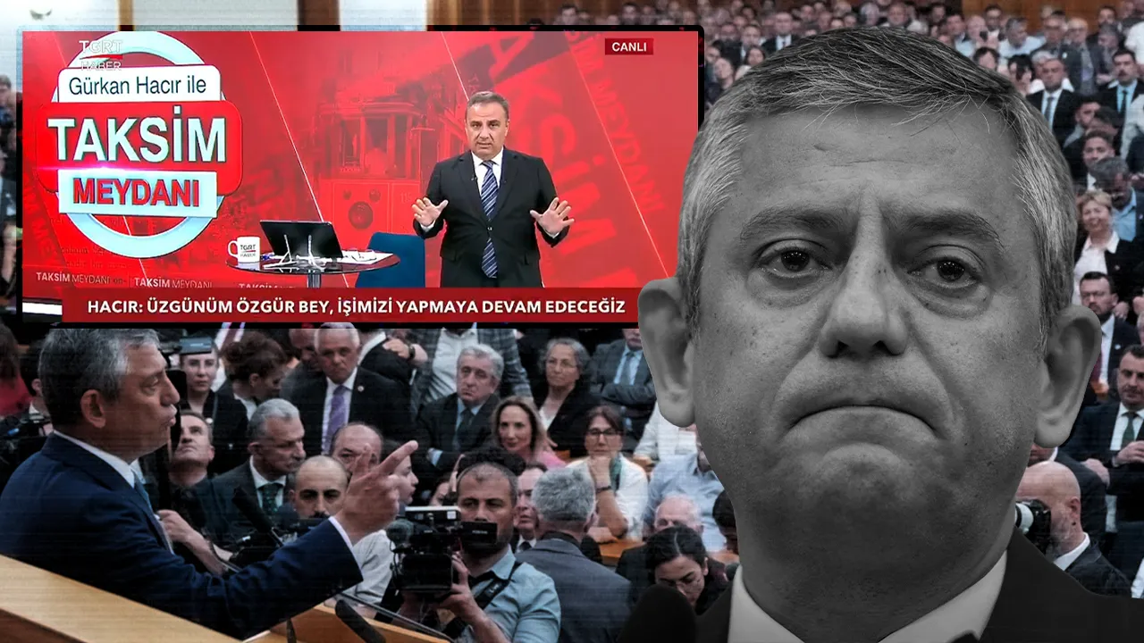 Özgür Özel’in TGRT Haber’i hedef alan açıklamalarına Gürkan Hacır'dan sert cevap