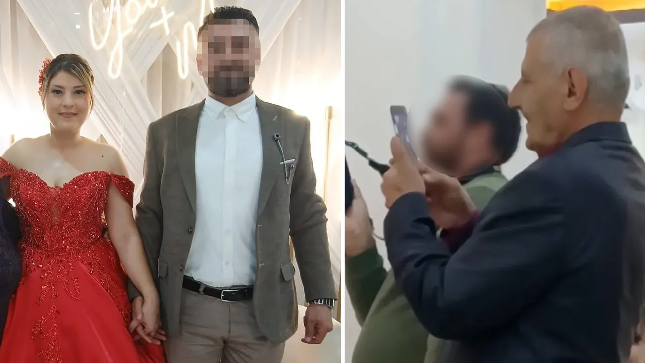 Hem Lamiya'yı hem babasını katletti! Geriye nişandan yürek yakan görüntüleri kaldı