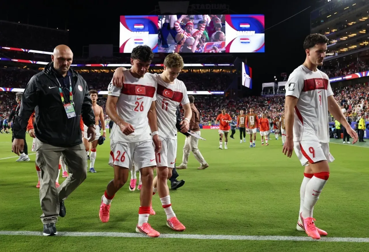 A Milli Futbol Takımı'nın üzüntüsü