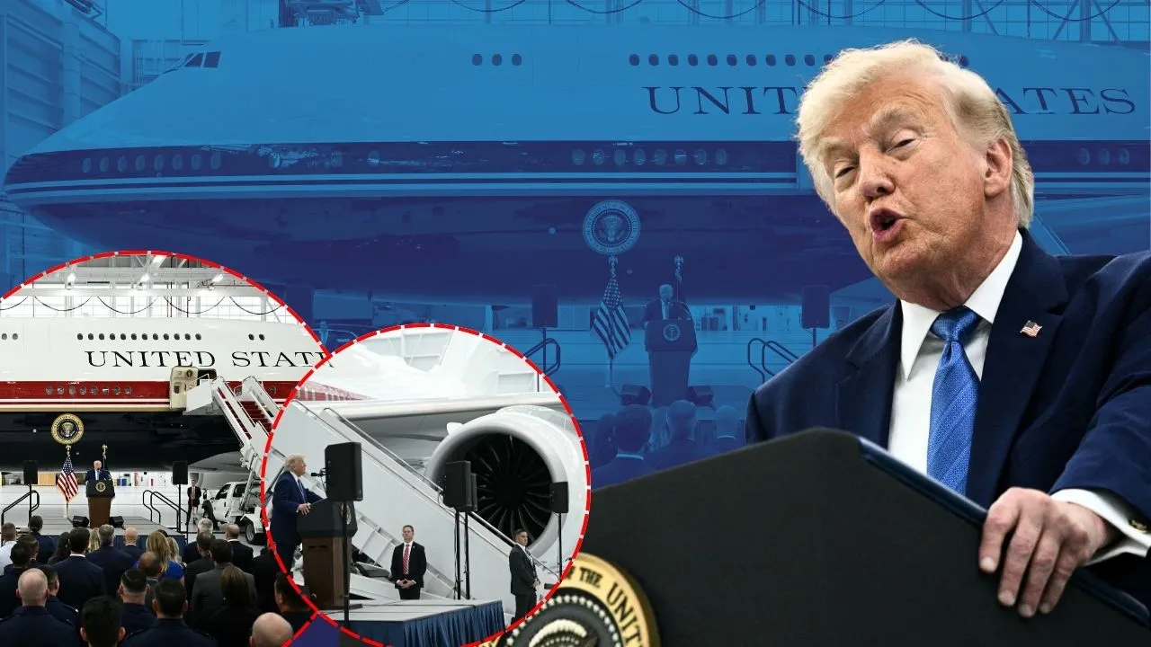 Trump'ın yeni gözdesi! Katar’ın 400 milyon dolarlık hediyesi görücüye çıktı: 'Uçan Beyaz Saray'