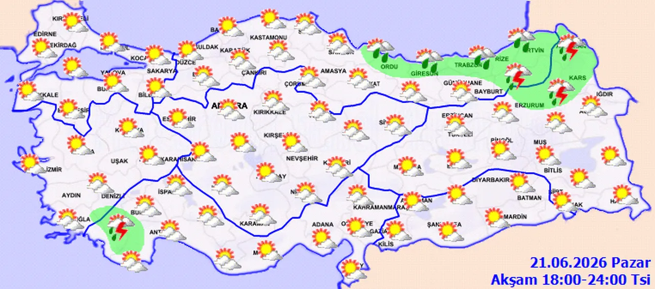 Hafta sonuna yağış sürprizi! Meteoroloji 5 ili tek tek saydı: Gök gürültülü sağanak kapıda