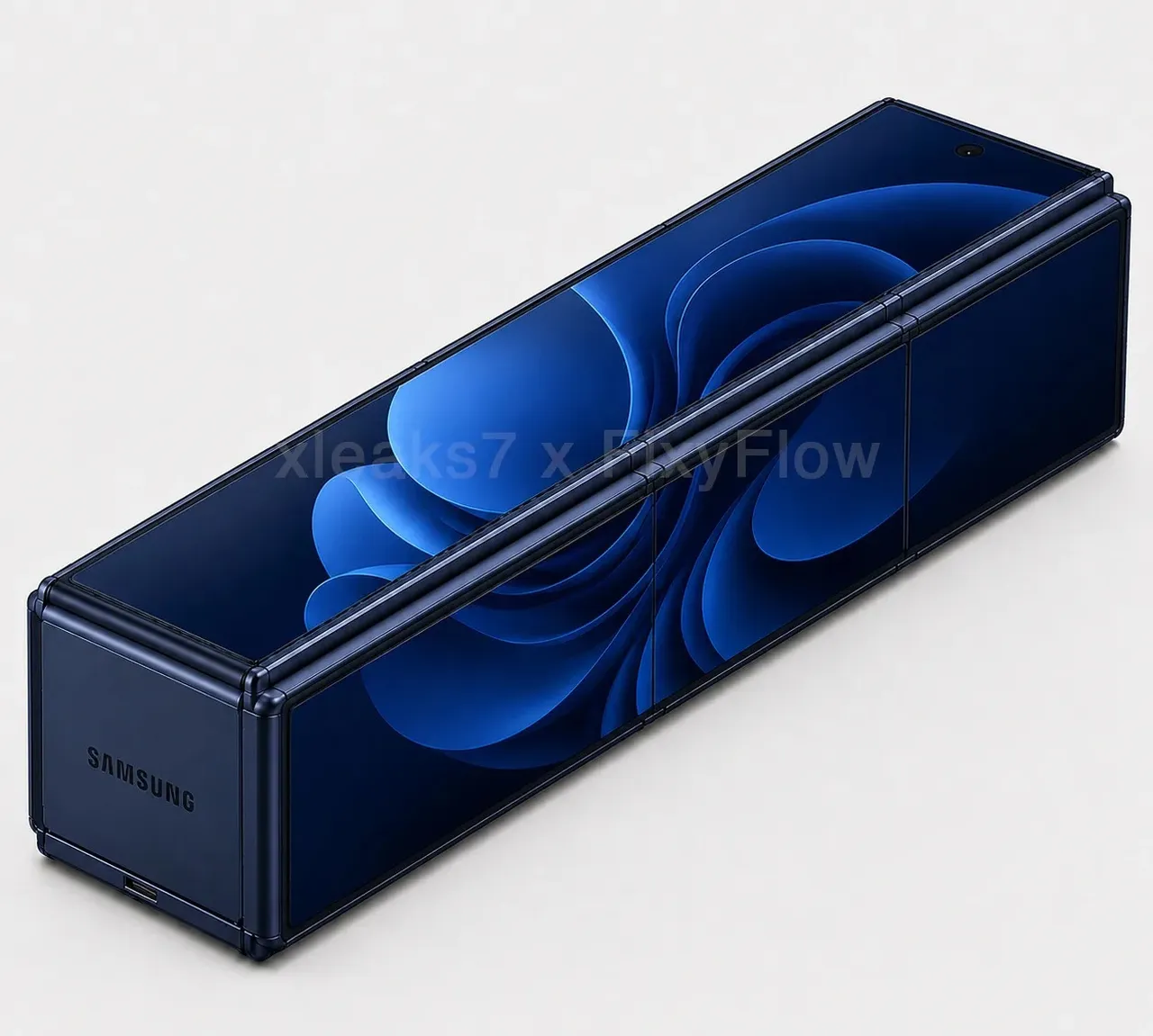 Samsungdan sıra dışı patent: Tuğla şeklinde katlanabilir telefon geliştiriliyor