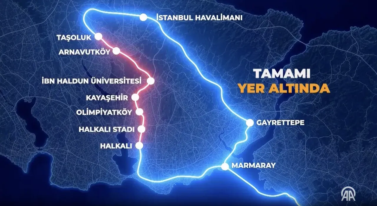 Türkiyenin en uzun metrosu Halkalı-Arnavutköy Metro Hattı’ndan zirve başlangıç! İlk gününde 10 bin 21 yolcuya hizmet verdi