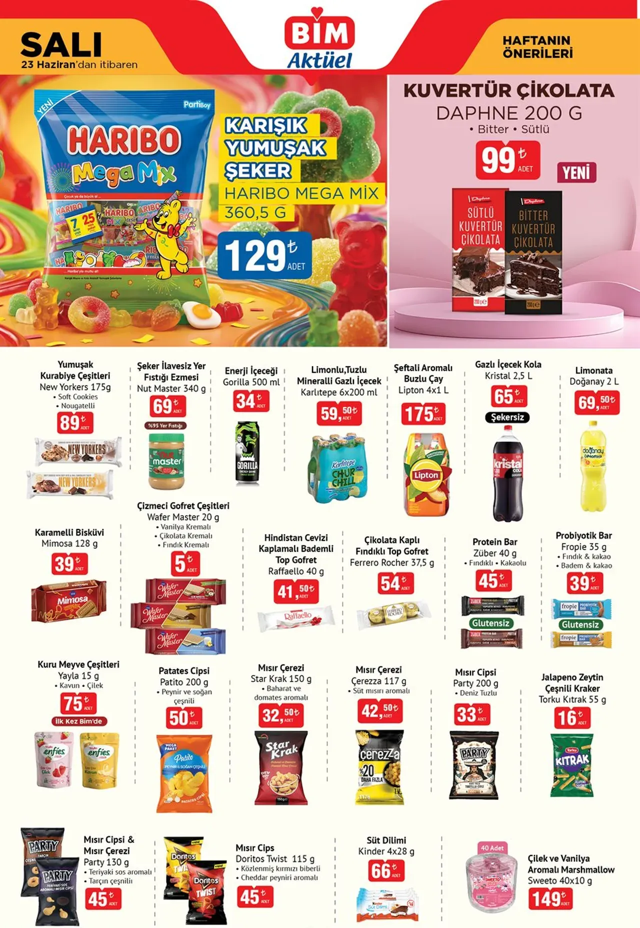 BİM aktüel ürünler kataloğu yenilendi! 23-24-26 Haziran BİMe neler gelecek?