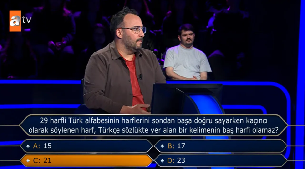 Kim Milyoner Olmak İster’de telaffuzu en zor soru! Tam 47 harf…  Seyirciyi ekrana kilitledi, herkes bunu konuşuyor