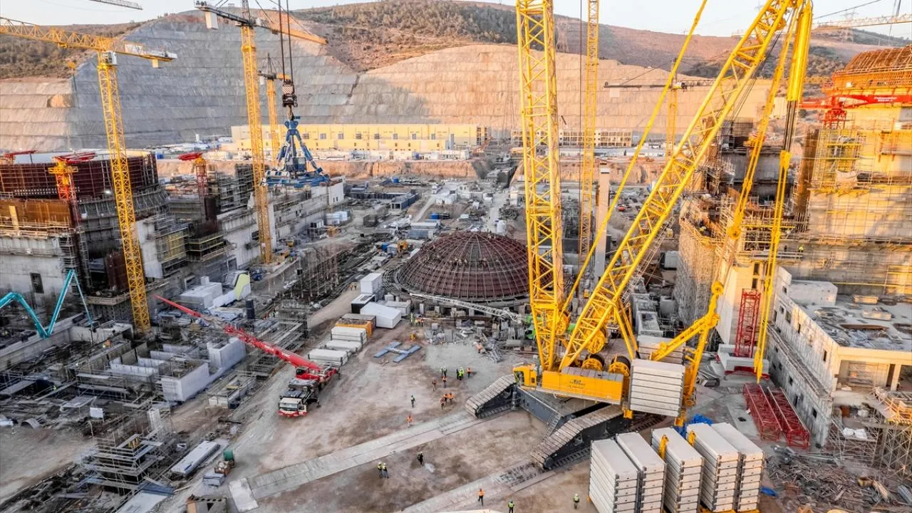 Nükleer enerjide yeni safha! Akkuyu NGSde kritik çalışma tamamlandı