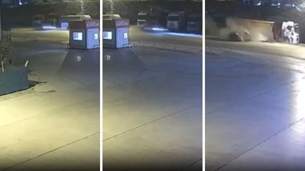 Ankara'da feci kaza! Otomobil, kamyona çarptı: 3 ölü, 1 yaralı