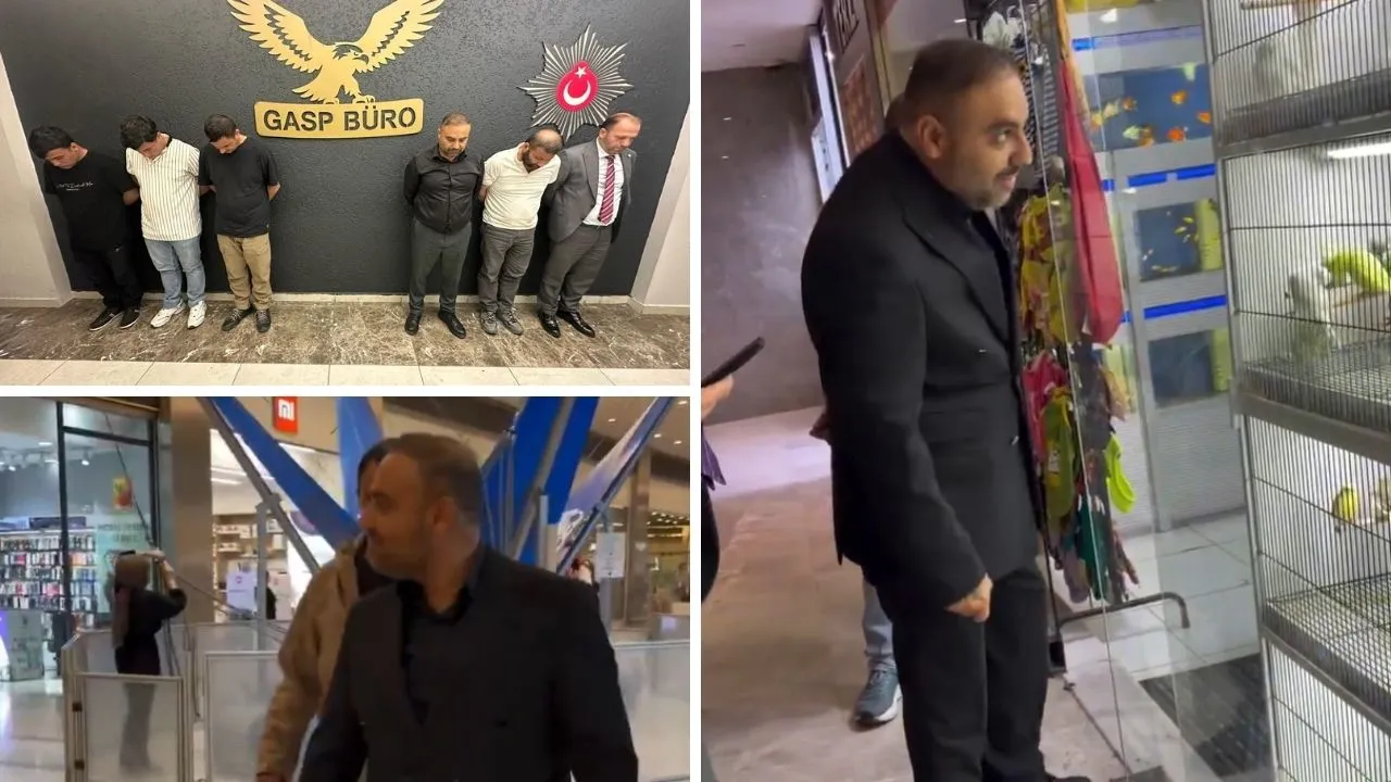 AVM'de sözde denetim yapmışlardı! 6 şüpheli yakalandı
