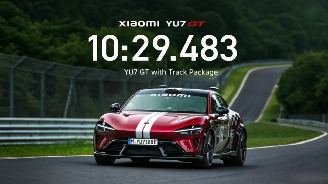 “Yeşil Cehennem”de bir ilk. Xiaomi YU7 GT, Nürburgring'de sürücüsüz tur atan ilk otomobil oldu