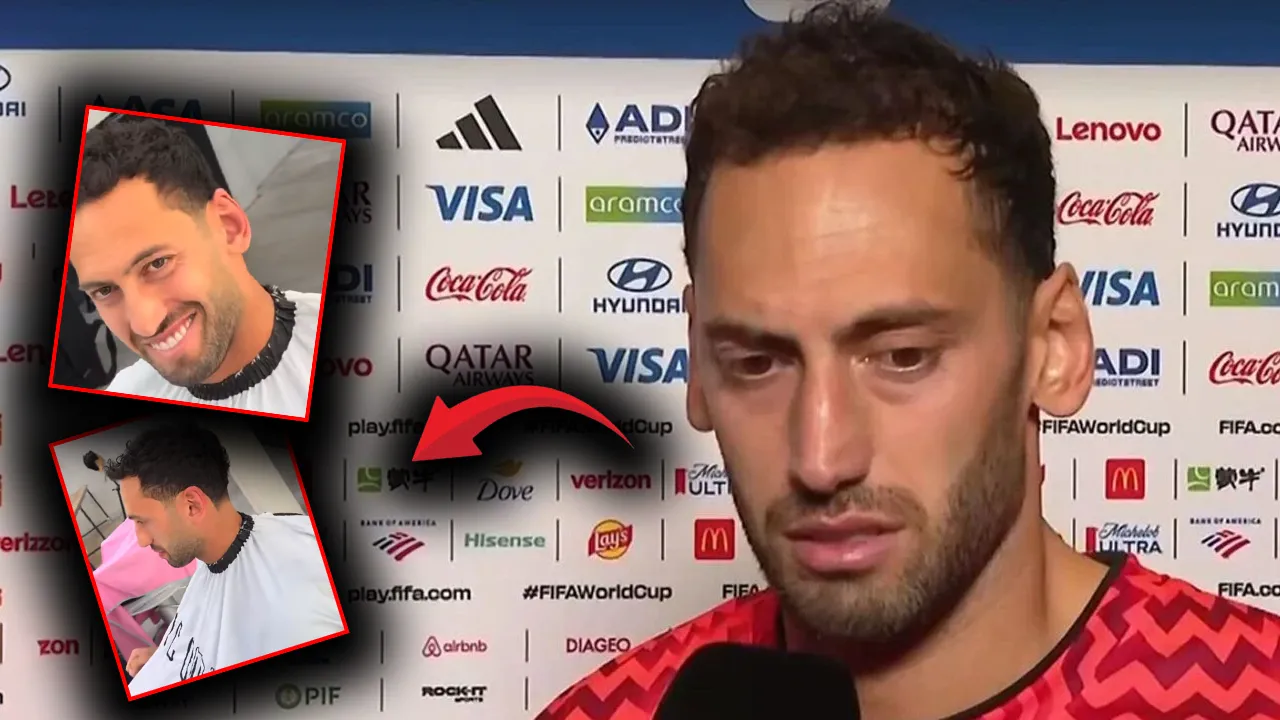 Açıklamalarıyla tepki çekmişti: Hakan Çalhanoğlu bu sefer de saç tıraşıyla gündem oldu