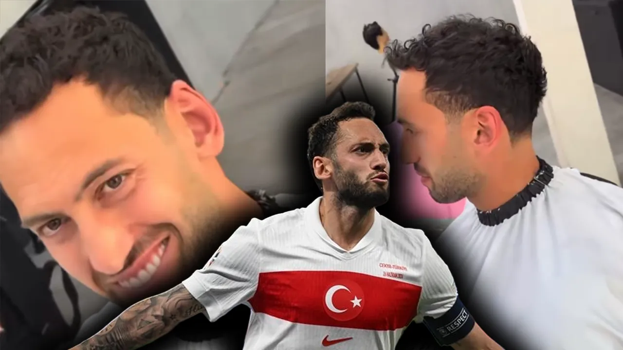 Açıklamalarıyla tepki çekmişti: Hakan Çalhanoğlu bu sefer de saç tıraşıyla gündem oldu