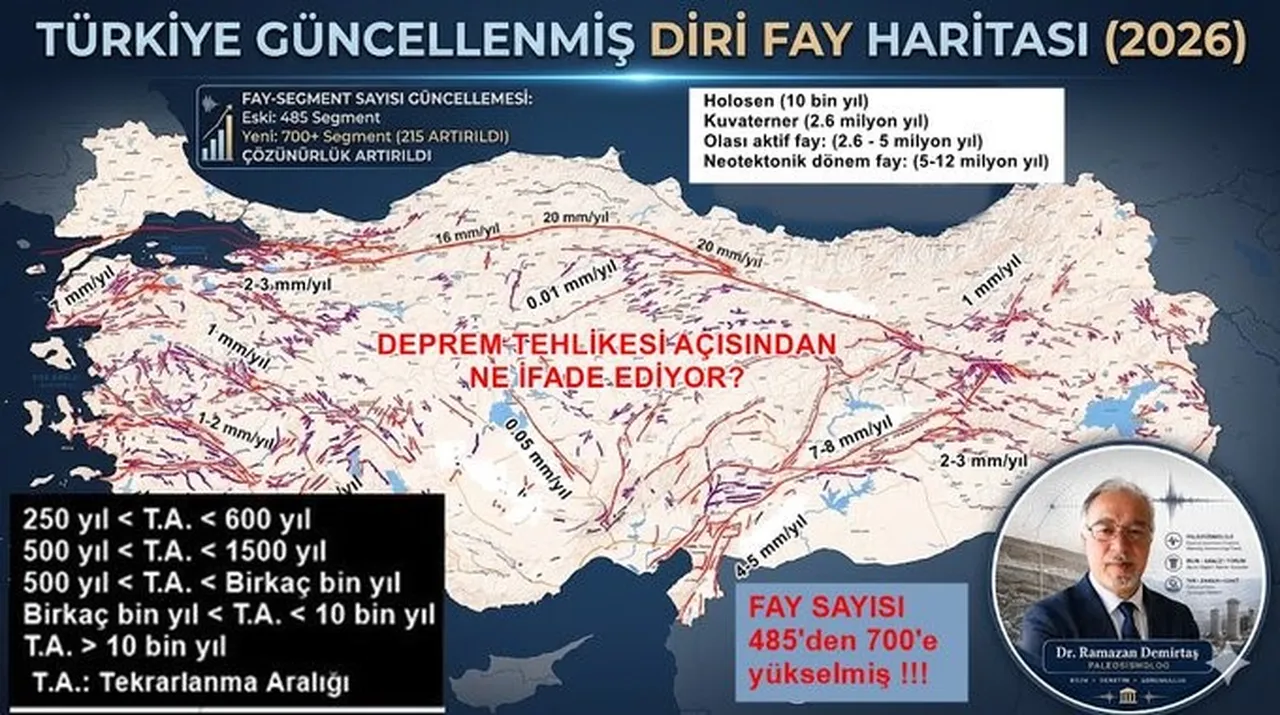 Büyük deprem potansiyeli var! ‘Sismik boşluk’ olan 10 yeri tek tek sıraladı, uzun süredir sessiz