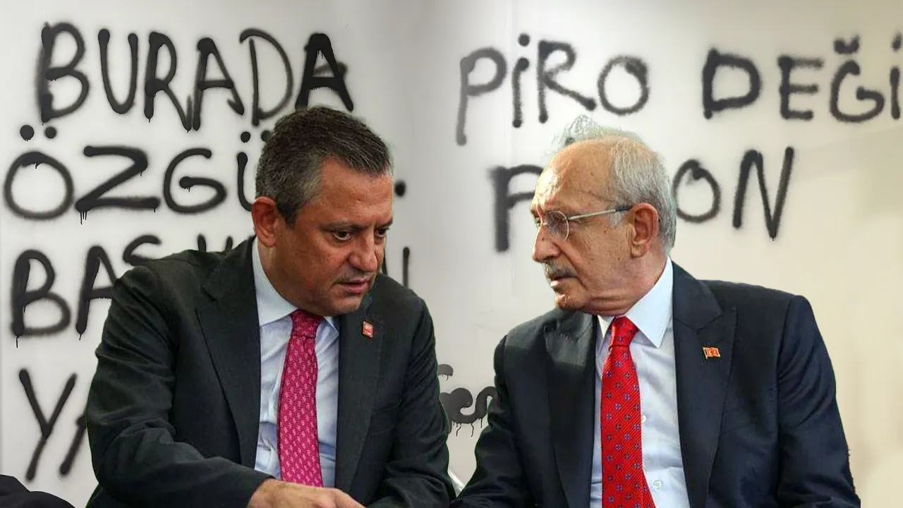 CHP'de yönetim krizi dinmiyor! Görevden alınınca duvarlara yazmadıkları kalmadı