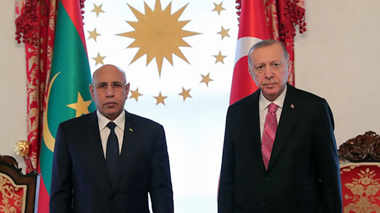 Cumhurbaşkanı Erdoğan, Moritanya lideriyle görüştü