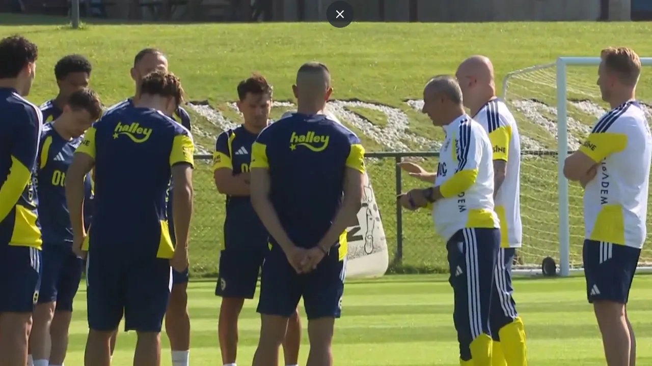 Fenerbahçe, İsmail Kartal yönetiminde ilk idmanını yaptı