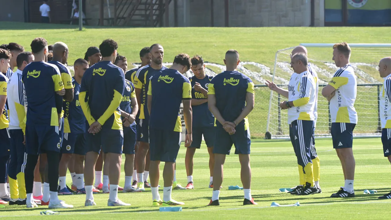 Fenerbahçe antrenmanından