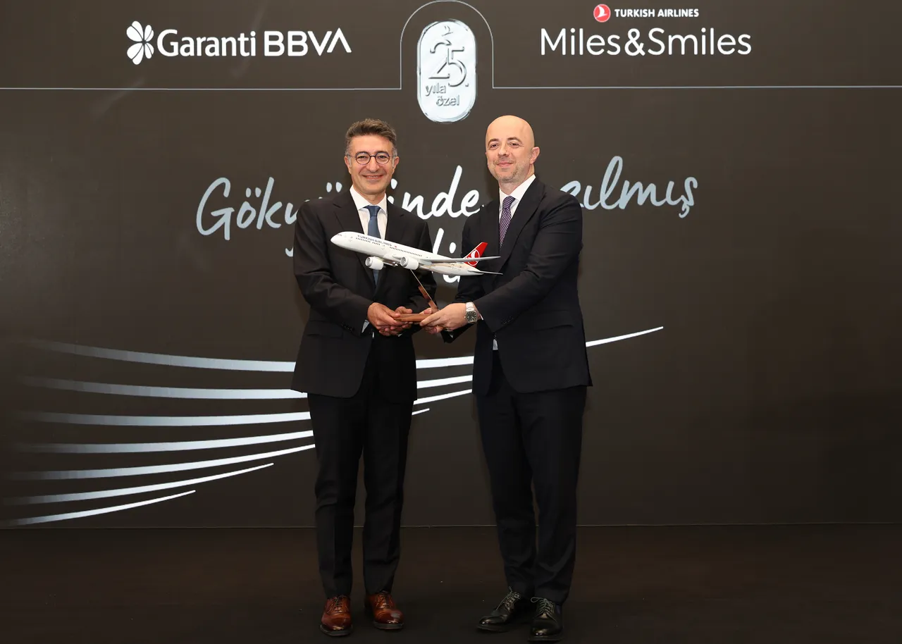 Garanti BBVA ve THY! 25 yıllık iş birliğine uçak parçasından özel kredi kartı