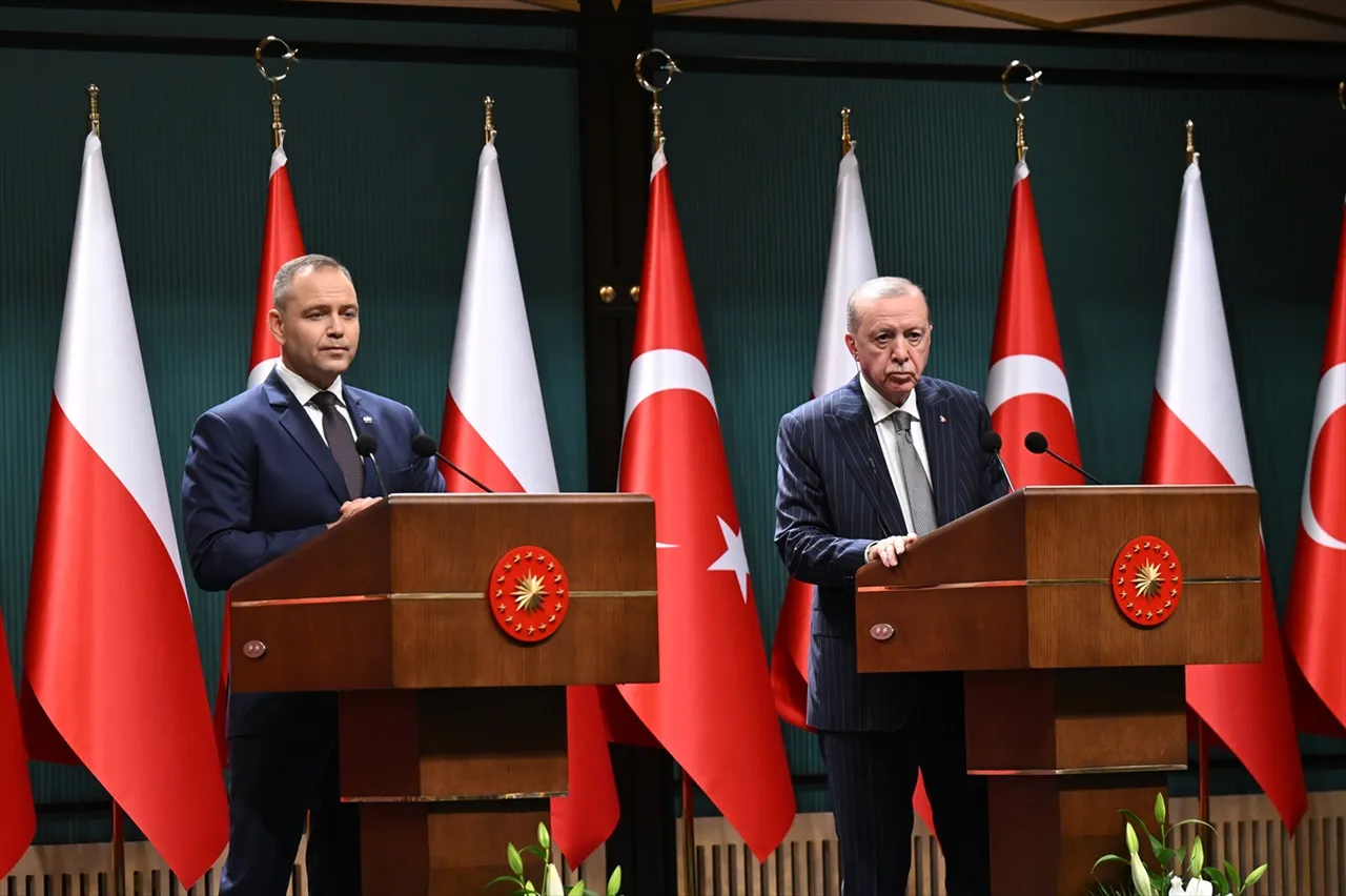 Polonya Cumhurbaşkanı Nawrocki Ankara'da! Erdoğan'dan 'AB üyeliği desteği' için teşekkür
