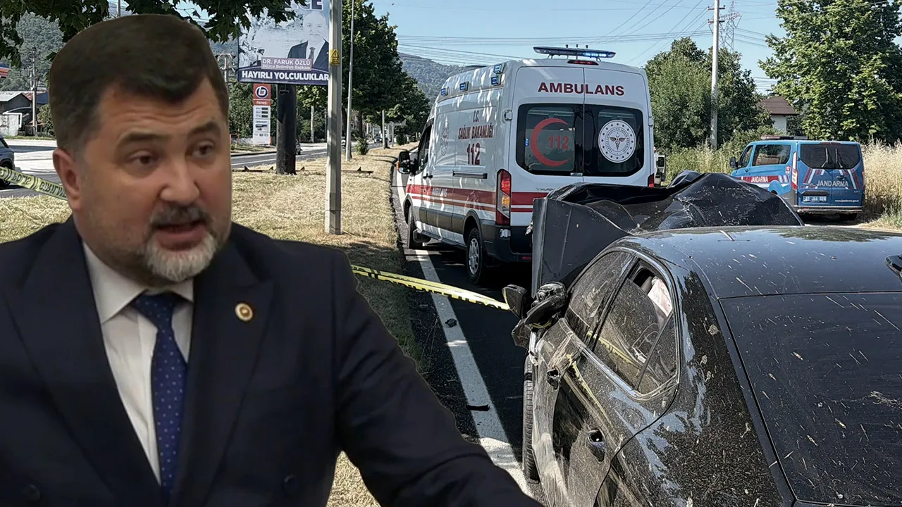 AK Parti Milletvekili Ercan Öztürk kaza yaptı! 1 kişi hayatını kaybetti