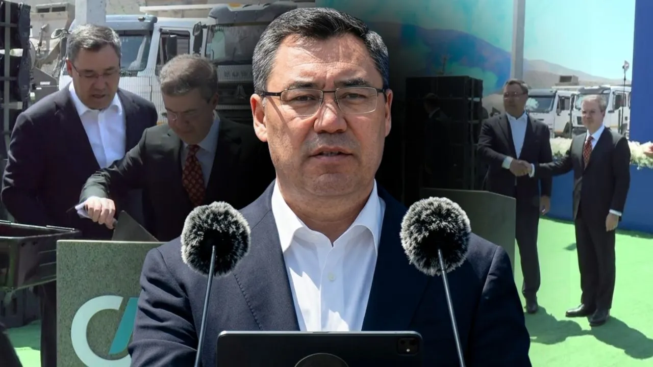 Bir hayal gerçek oluyor! Kırgızistan Cumhurbaşkanı Caparov'dan İhlas Holding'in yatırımına övgü dolu sözler