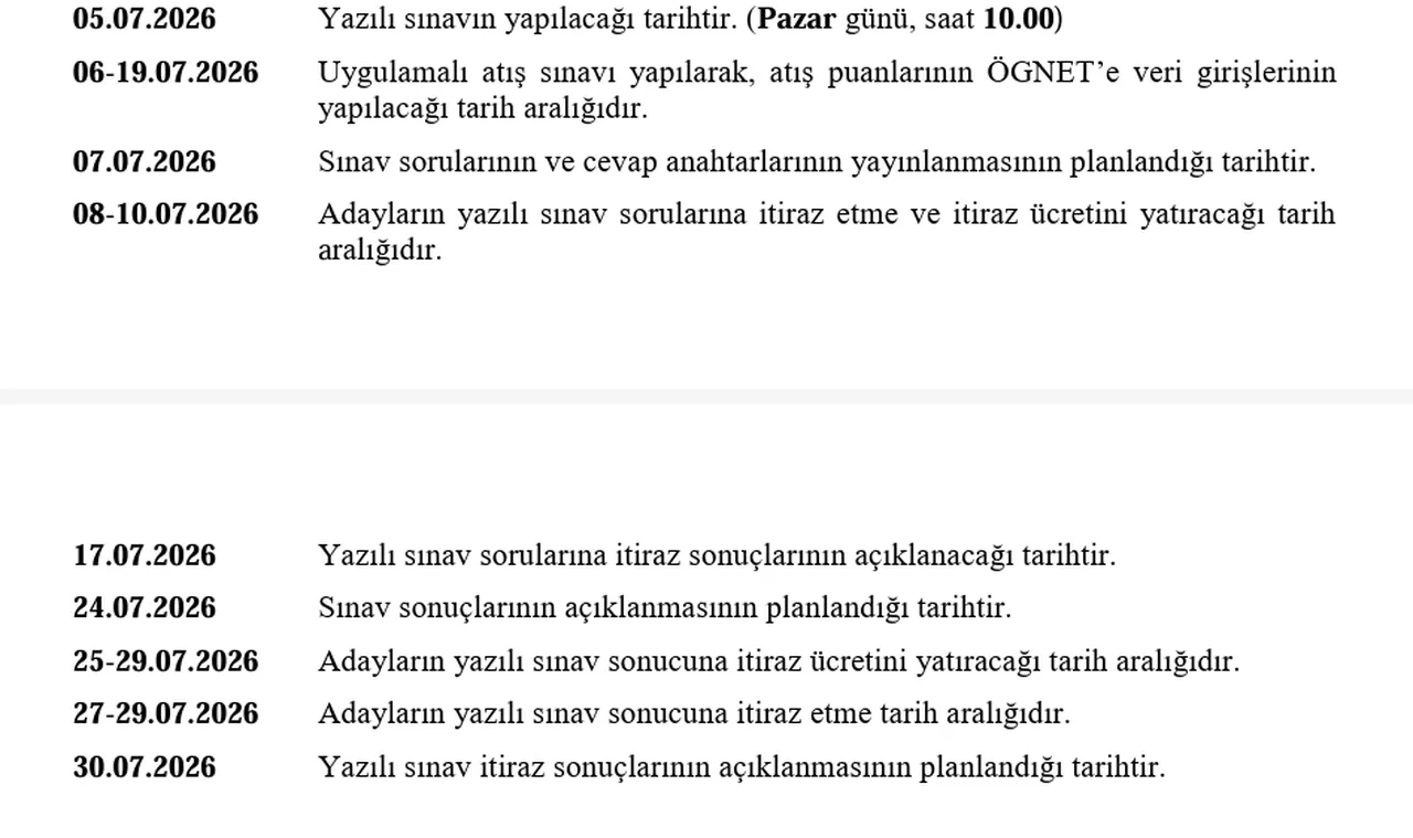 ÖGG sınav giriş belgesi ne zaman, nasıl alınır? ÖGG 121. Temel Eğitim ve 97. Yenileme Eğitimi Sınav Kılavuzu Yayımlandı!