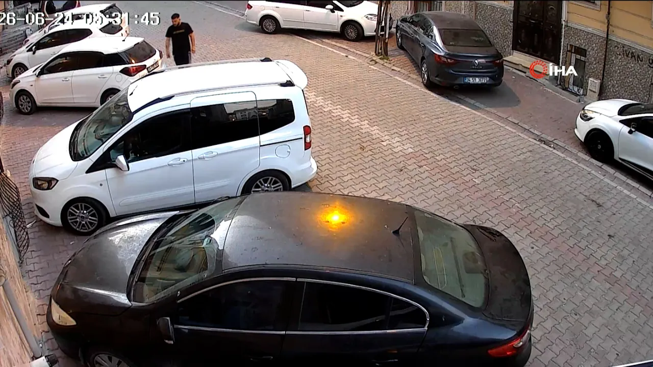 Sabah 05.00'te ölüm pususu! Korkunç cinayet saniye saniye kamerada