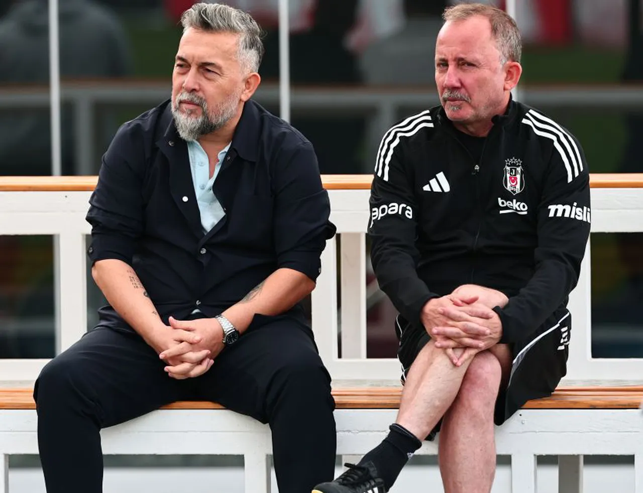 Serkan Reçber, Beşiktaş'ta 8 ay görev yaptı.
