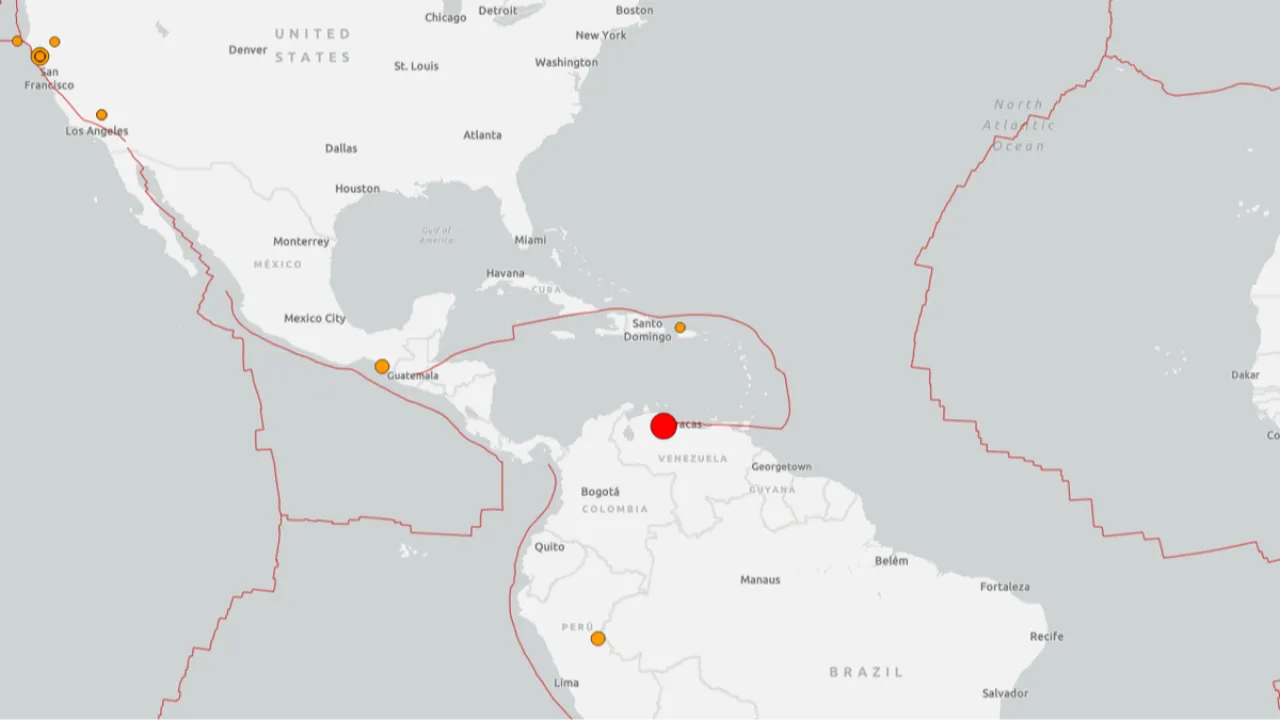 Venezuela'da 7.1 büyüklüğünde deprem! 