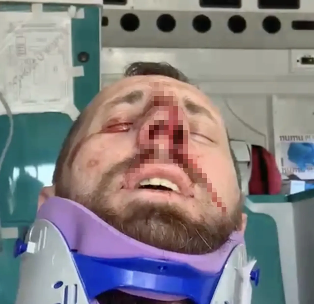 Pazarda öldüresiye dövüldü! Her şey canlı yayına yansıdı