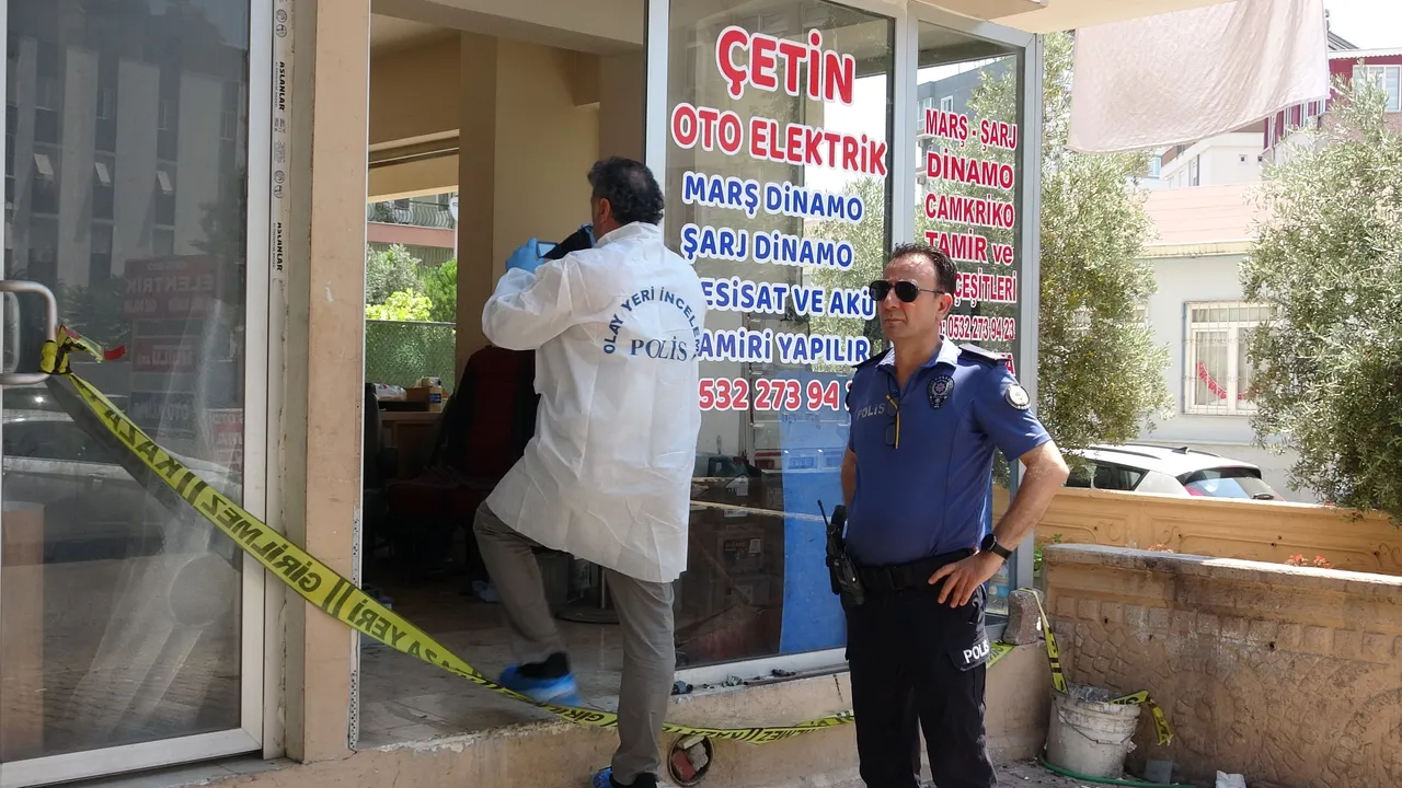 Sabah iş yerini açtı, dakikalar sonra cesedi bulundu! Oto elektrik ustasının şüpheli ölümü