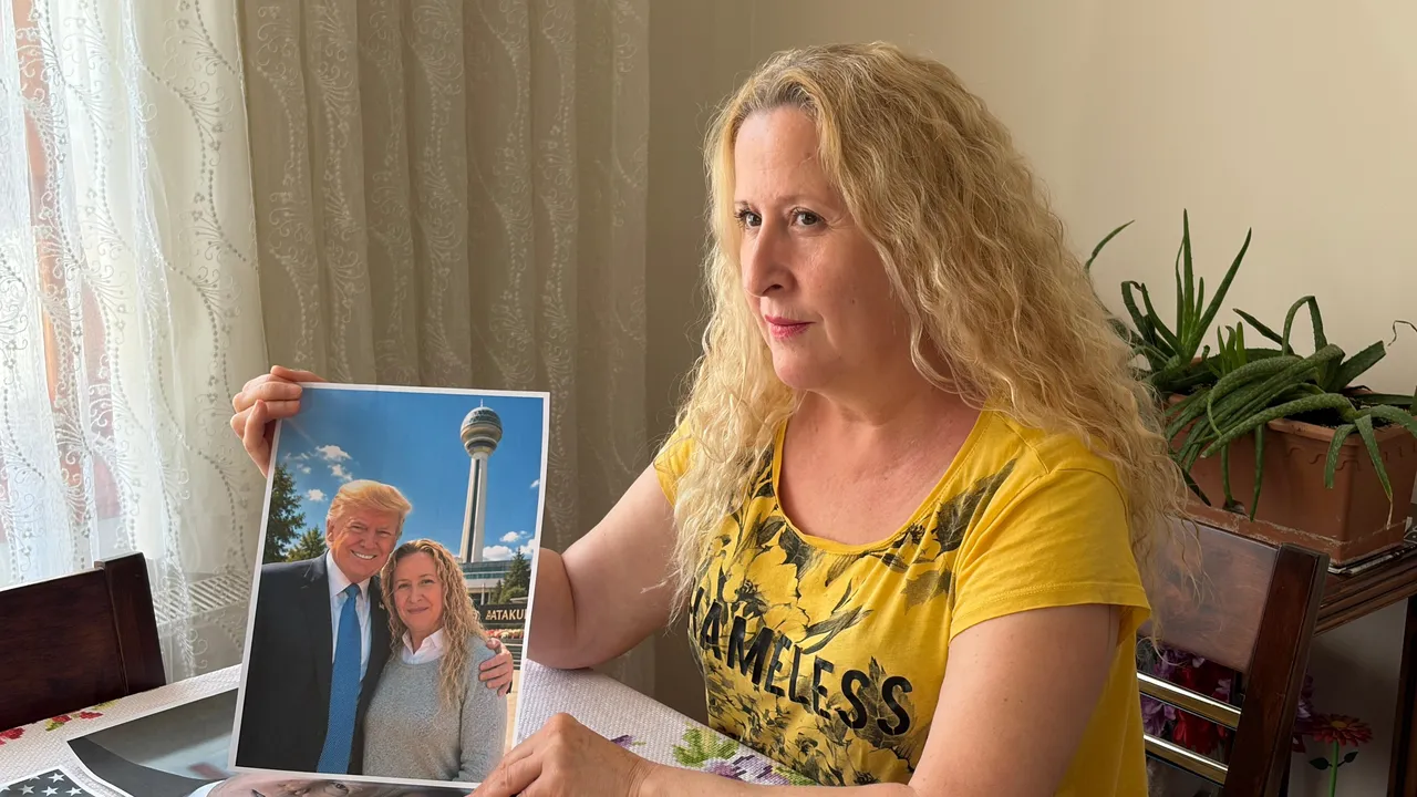 Trumpın kızı olduğunu iddia eden Necla, NATO Zirvesini bekliyor: Babama yaprak sarma hazırladım