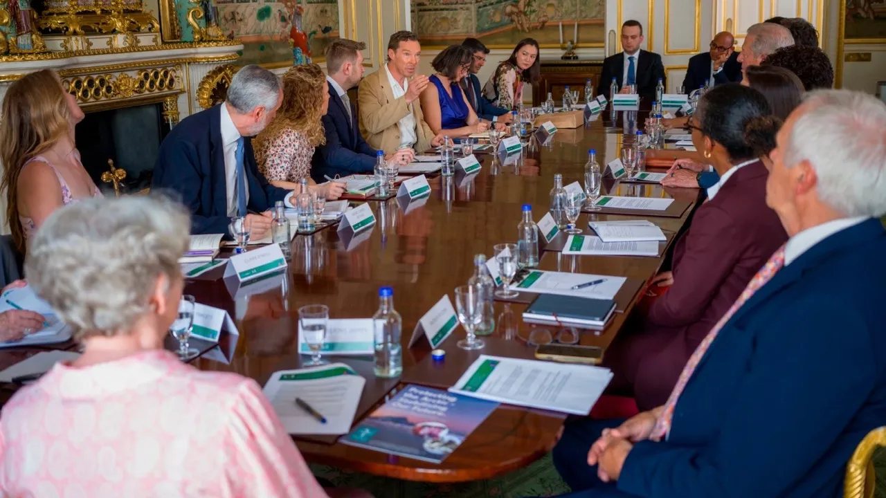 Buckingham Sarayı’nda İklim Eylemi buluşması: İklim liderleriyle küresel çözümler değerlendirildi