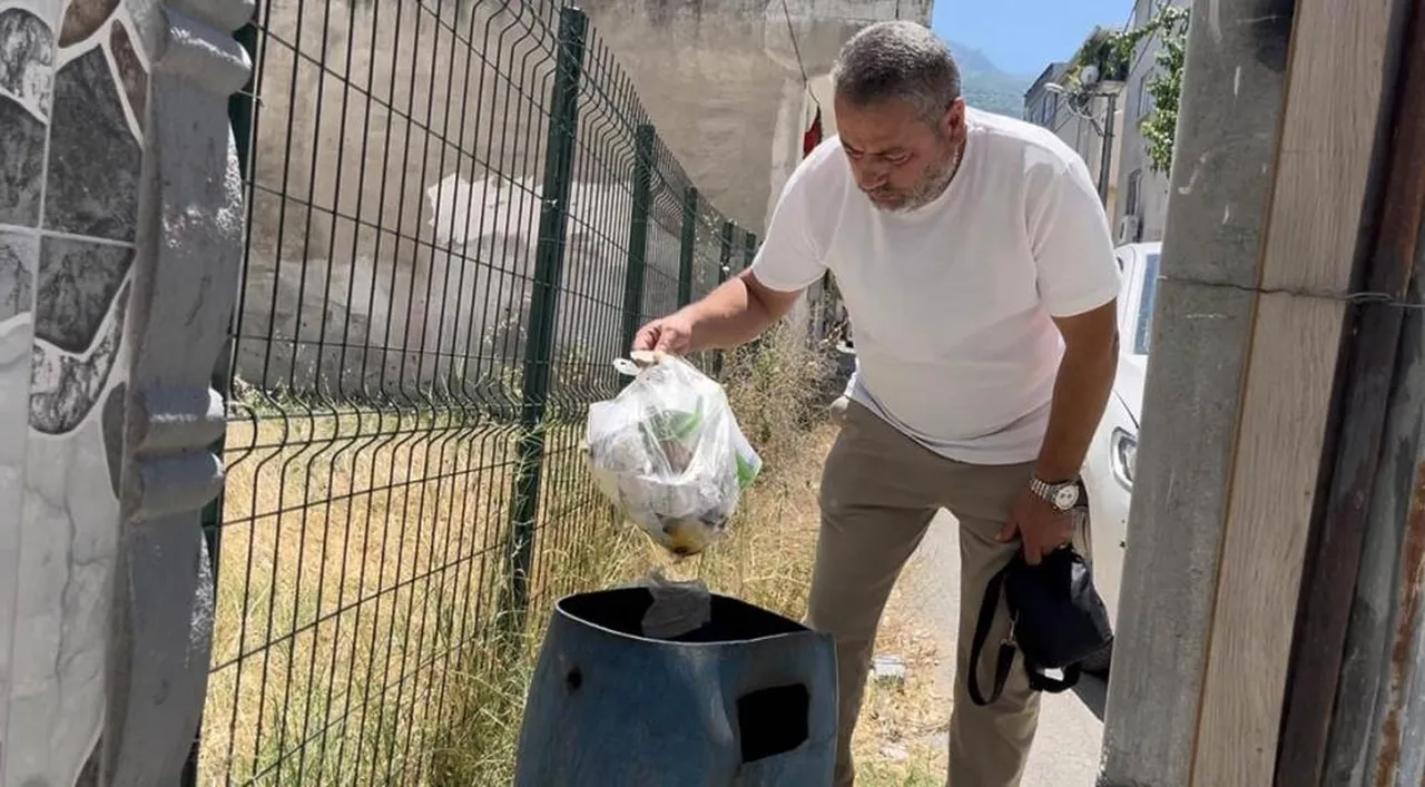 Ev almak için biriktirdiği 1 kilo altın çöpe gitti! Tek tek konteyner karıştırdı