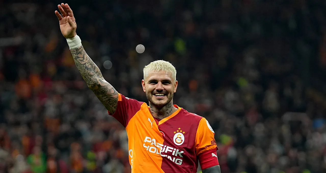 Mauro Icardi, Galatasaray'da geçirdiği 4 sezonda 4 Süper Lig şampiyonluğu yaşadı.