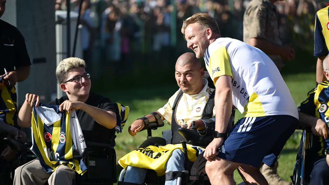 Fenerbahçe antrenmanından