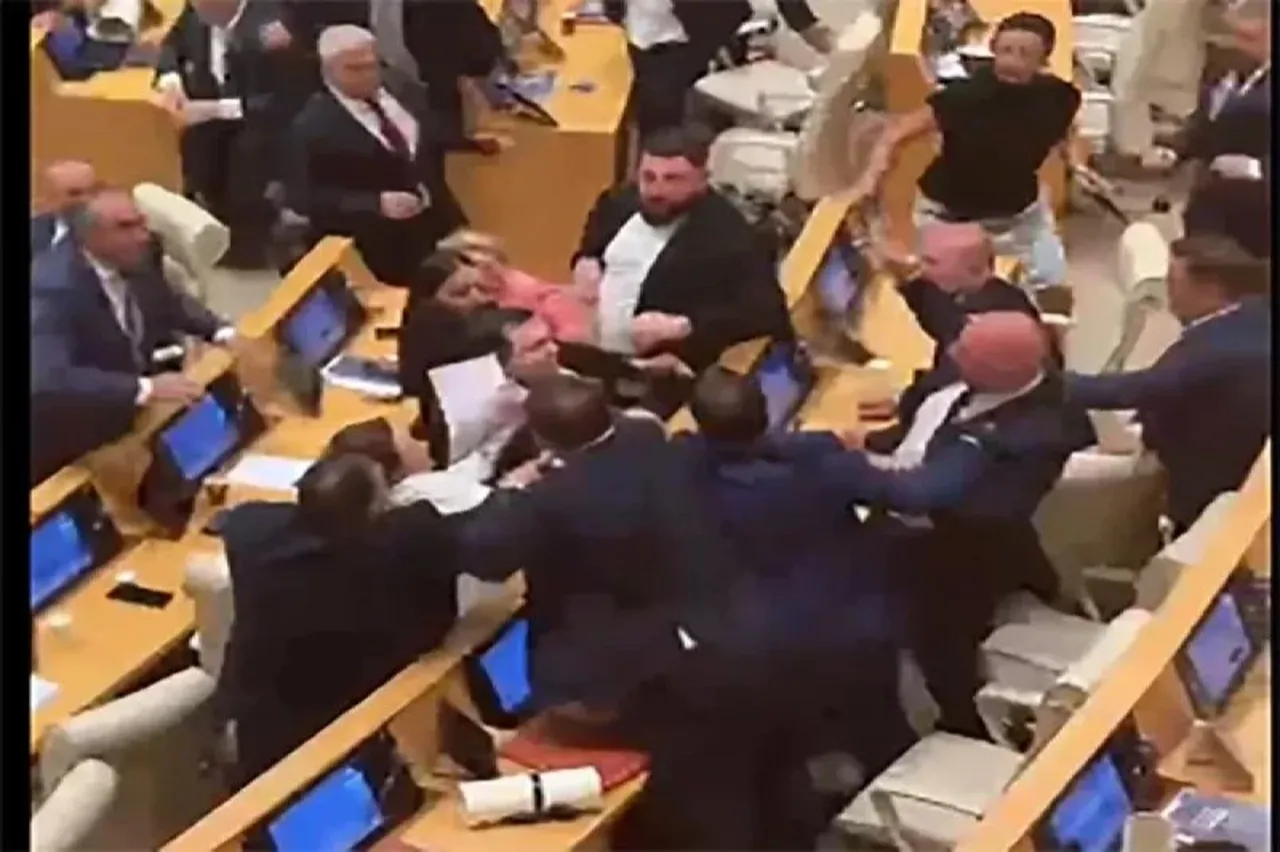 Gürcistan İçin Partisi, parlamentoda temsil edilen tek muhalefet partisi konumunda bulunuyor. Diğer muhalefet partileri ise 2024 parlamento seçimlerini boykot ederek meclise girmemişti.