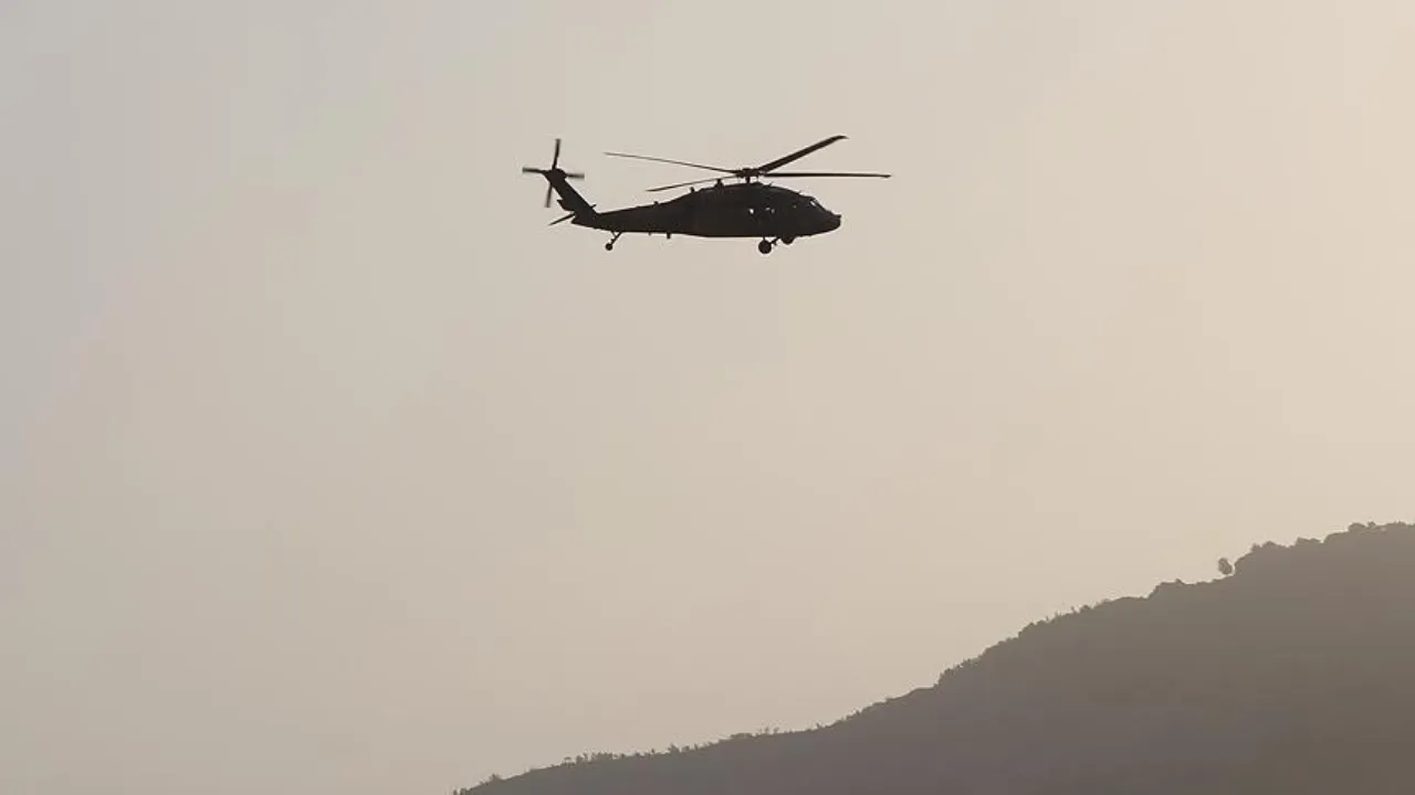 Suudi Arabistan'da feci kaza! Petrol devi Aramco'ya ait helikopter düştü