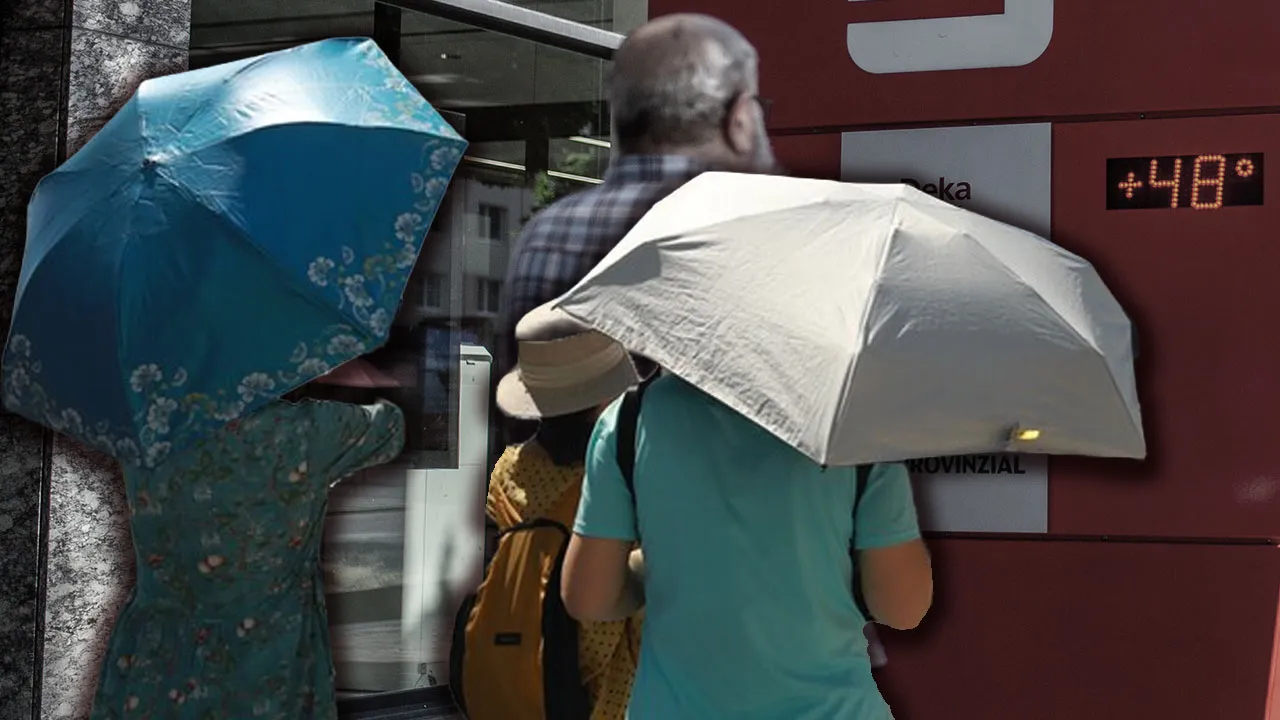 Termometreler 47 dereceyi gösterdi! Avrupa ülkesinde sıcaklık rekoru kırıldı
